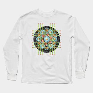 Punk Filigree Floral Long Sleeve T-Shirt